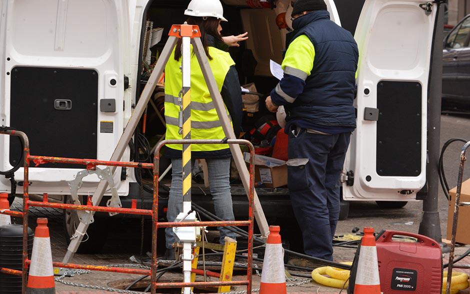 travaux assainissement Solente